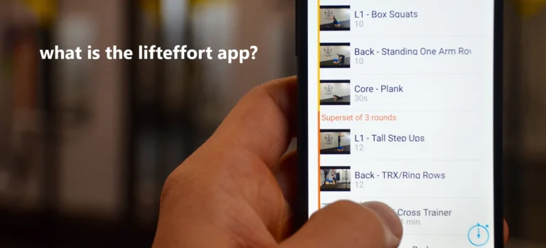 What is the LiftEffort App? Get in Shape